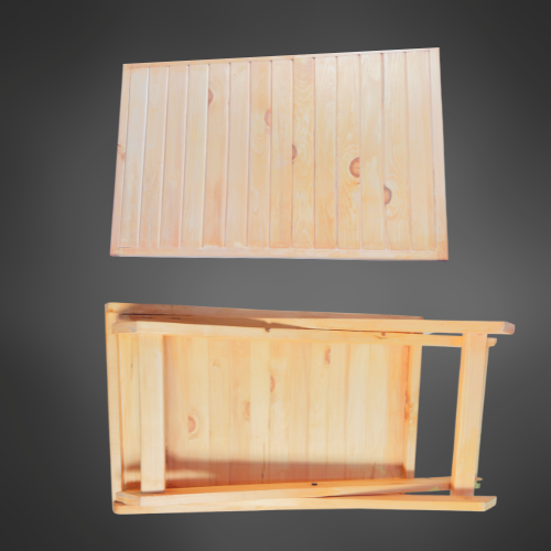 Pure Beach Wooden Foldable Table.